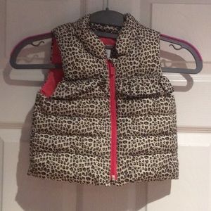 Babies Gap leopard print vest